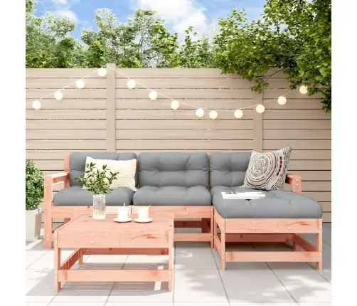 5-Daļīgs Dārza Atpūtas Mēbeļu Komplekts Duglasa Egles Masīvkoks Vidaxl