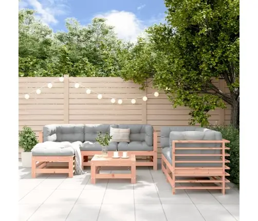 7-Daļīgs Dārza Mēbeļu Komplekts, Duglasa Egles Masīvkoks Vidaxl