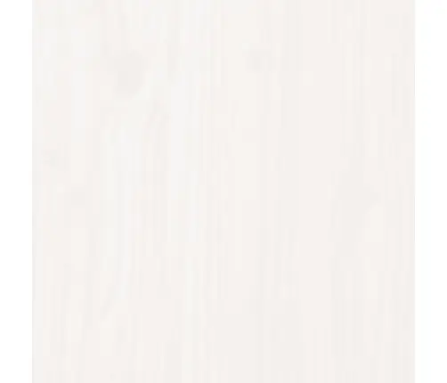 7-Daļīgs Dārza Mēbeļu Komplekts, Balts Priedes Masīvkoks Vidaxl