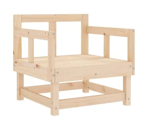 7-Daļīgs Dārza Mēbeļu Komplekts, Priedes Masīvkoks Vidaxl