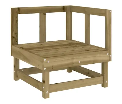 7-Osaline Aiamööbli Komplekt, Immutatud Männipuit