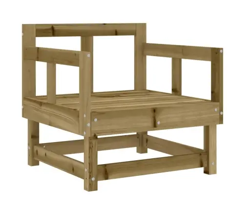 7-Osaline Aiamööbli Komplekt, Immutatud Männipuit