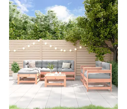 7-Daļīgs Dārza Mēbeļu Komplekts, Duglasa Egles Masīvkoks Vidaxl