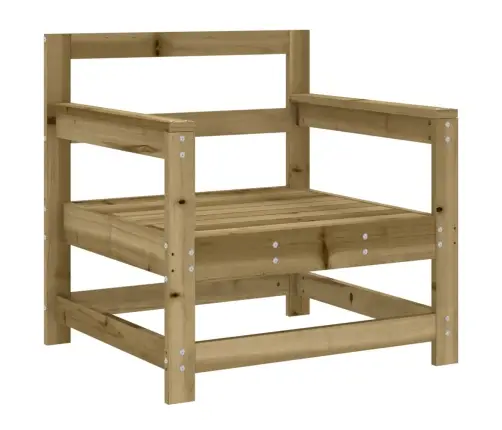 7-Daļīgs Dārza Mēbeļu Komplekts, Impregnēts Priedes Koks Vidaxl