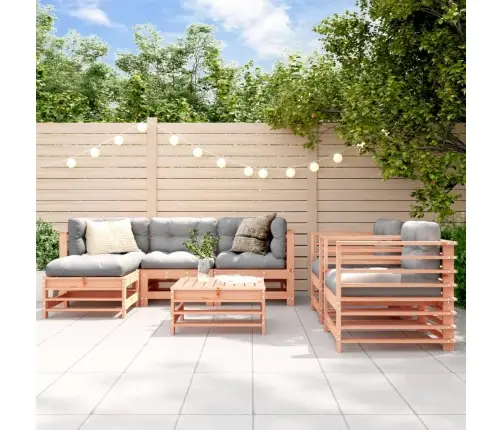 7-Daļīgs Dārza Mēbeļu Komplekts, Duglasa Egles Masīvkoks Vidaxl