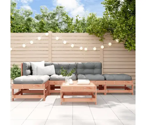 6-Daļīgs Dārza Mēbeļu Komplekts, Duglasa Egles Masīvkoks Vidaxl