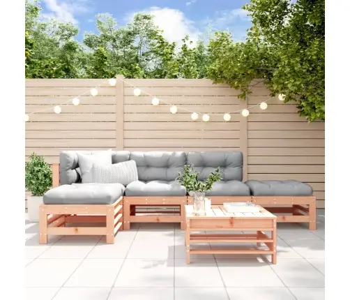 6-Daļīgs Dārza Mēbeļu Komplekts, Duglasa Egles Masīvkoks Vidaxl