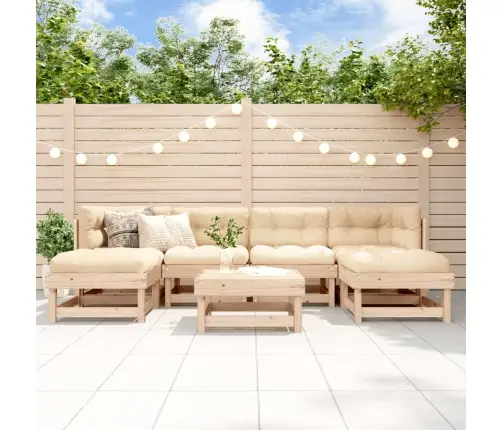 7-Osaline Aiadiivanikomplekt, Männipuit