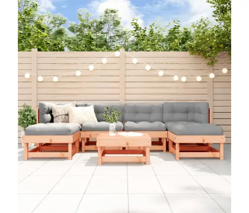 7-Daļīgs Dārza Mēbeļu Komplekts, Duglasa Egles Masīvkoks Vidaxl