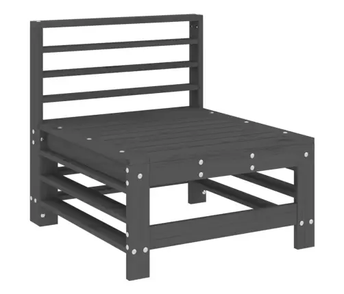 7-Osaline Aiamööbli Komplekt, Hall, Männipuit