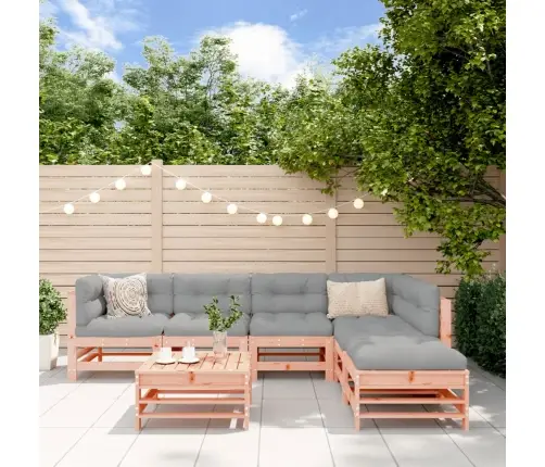 7-Daļīgs Dārza Mēbeļu Komplekts, Duglasa Egles Masīvkoks Vidaxl