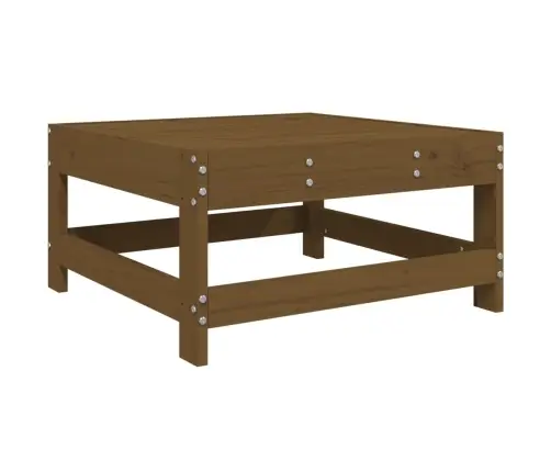 6-Daļīgs Dārza Mēbeļu Komplekts, Brūns Priedes Masīvkoks Vidaxl