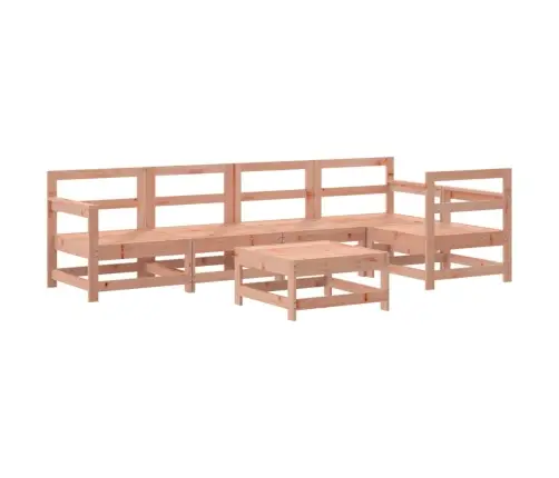 6-Osaline Aiamööbli Komplekt, Ebatsuuga Puit