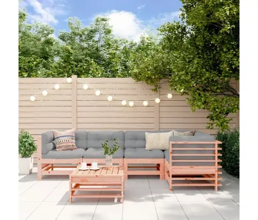 6-Daļīgs Dārza Mēbeļu Komplekts, Duglasa Egles Masīvkoks Vidaxl