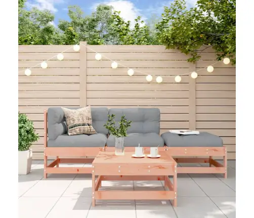 4-Daļīgs Dārza Mēbeļu Komplekts, Duglasa Egles Masīvkoks Vidaxl
