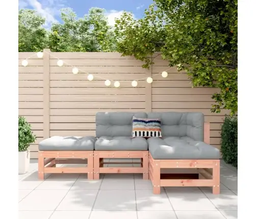 4-Daļīgs Dārza Mēbeļu Komplekts, Duglasa Egles Masīvkoks Vidaxl