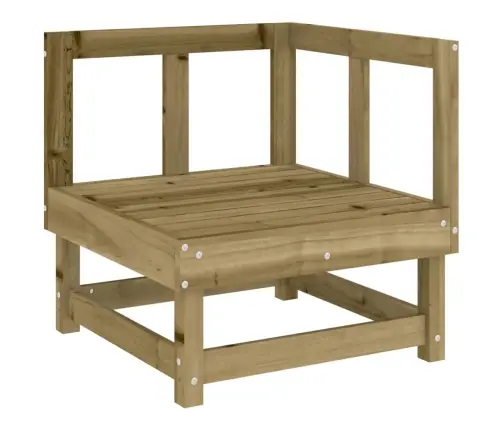 7-Daļīgs Dārza Mēbeļu Komplekts, Impregnēts Priedes Koks Vidaxl