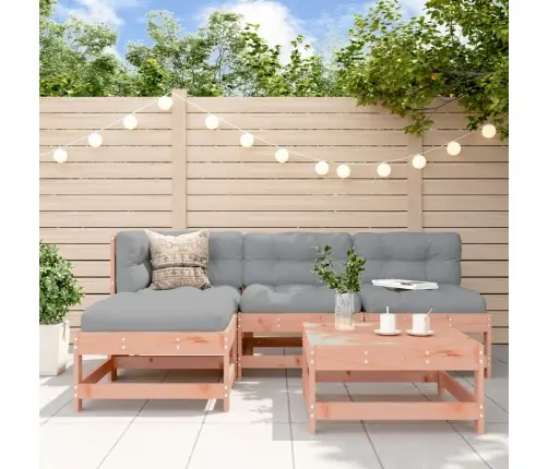 5-Daļīgs Dārza Atpūtas Mēbeļu Komplekts Duglasa Egles Masīvkoks Vidaxl