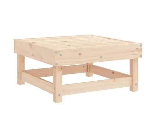 Sodo Poilsio Baldų Komplektas, 10 Dalių, Pušies Masyvas