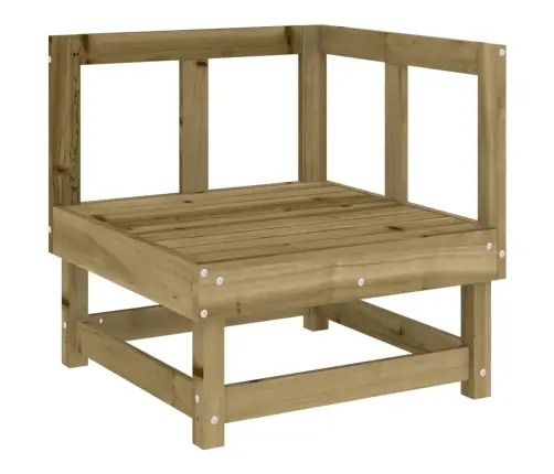 10-Daļīgs Dārza Mēbeļu Komplekts, Impregnēts Priedes Koks Vidaxl