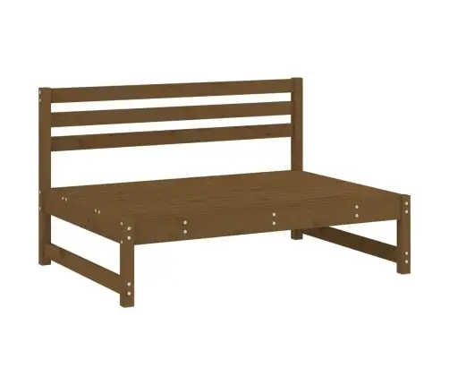 4-Daļīgs Dārza Atpūtas Mēbeļu Komplekts, Brūns Priedes Koks Vidaxl