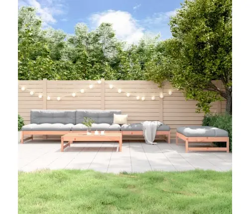 Sodo Poilsio Baldų Komplektas, 5 Dalių, Douglas Eglės Masyvas