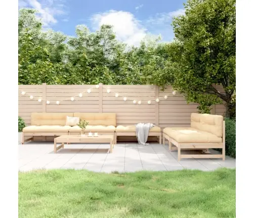 6-Osaline Aiadiivanikomplekt, Täismännipuit