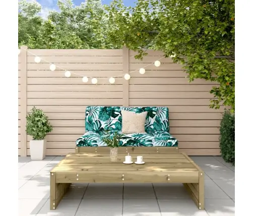 2-Daļīgs Dārza Mēbeļu Komplekts, Impregnēts Priedes Koks Vidaxl