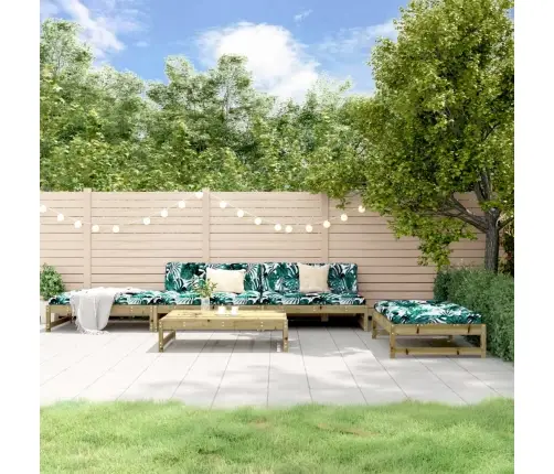 5-Osaline Aiamööbli Komplekt, Immutatud Männipuit