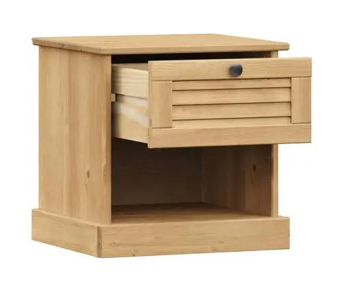 Naktinė Spintelė Vigo, 42X35X42cm Pušies Medienos Masyvas