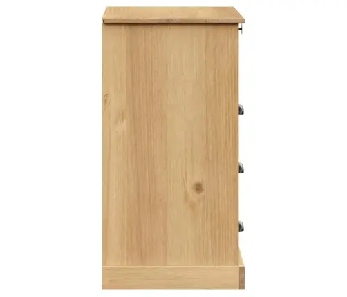 Skapītis Ar Atvilktnēm Vigo, 80X40X76 Cm, Priedes Masīvkoks Vidaxl