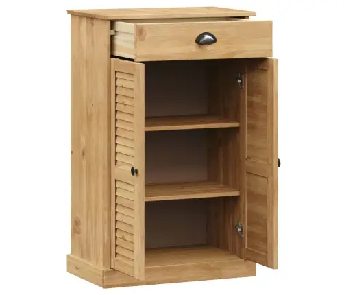 Apavu Skapis Vigo, 60X35X96 Cm, Priedes Masīvkoks Vidaxl