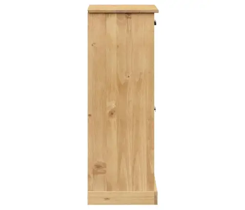 Apavu Skapis Vigo, 60X35X96 Cm, Priedes Masīvkoks Vidaxl