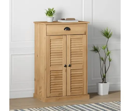 Apavu Skapis Vigo, 60X35X96 Cm, Priedes Masīvkoks Vidaxl