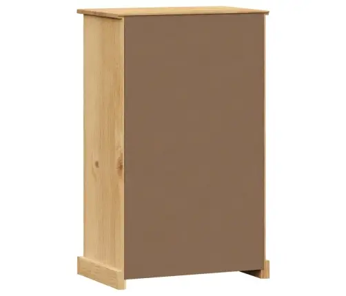 Apavu Skapis Vigo, 60X35X96 Cm, Priedes Masīvkoks Vidaxl