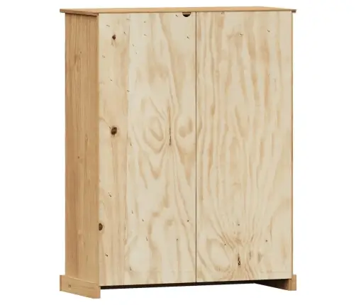 Grāmatu Plaukts, Vigo, 90X35X114,5 Cm, Priedes Masīvkoks Vidaxl