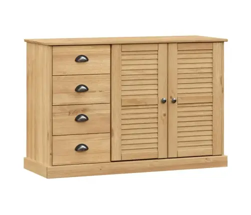 Šoninė Spintelė Su Stalčiais Vigo, 113X40X75cm Pušies Masyvas