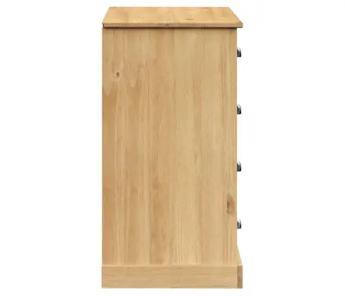 Šoninė Spintelė Su Stalčiais Vigo, 113X40X75cm Pušies Masyvas