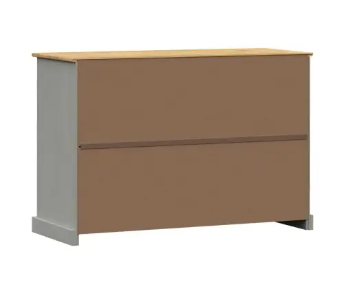 Skapītis Ar Atvilktnēm Vigo, 113X40X75 Cm, Priedes Masīvkoks Vidaxl