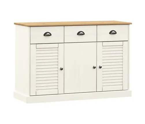 Skapītis Ar Atvilktnēm Vigo, 113X40X75 Cm, Priedes Masīvkoks Vidaxl