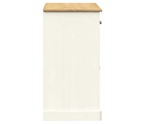 Skapītis Ar Atvilktnēm Vigo, 113X40X75 Cm, Priedes Masīvkoks Vidaxl