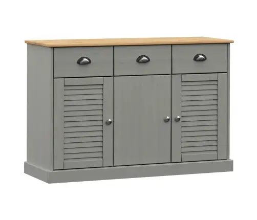 Skapītis Ar Atvilktnēm Vigo, 113X40X75 Cm, Priedes Masīvkoks Vidaxl