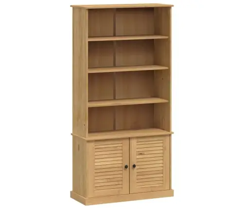 Knygų Spinta Vigo, 85X35X170cm Pušies Medienos Masyvas
