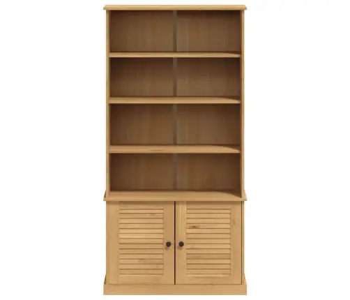 Knygų Spinta Vigo, 85X35X170cm Pušies Medienos Masyvas