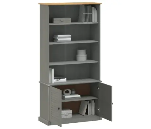 Raamatukapp "Vigo", Hall, 85 X 35 X 170 cm Männipuit