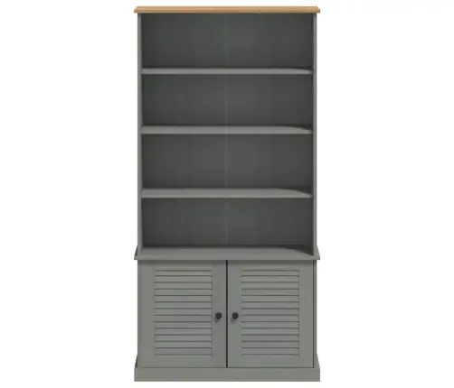 Raamatukapp "Vigo", Hall, 85 X 35 X 170 cm Männipuit