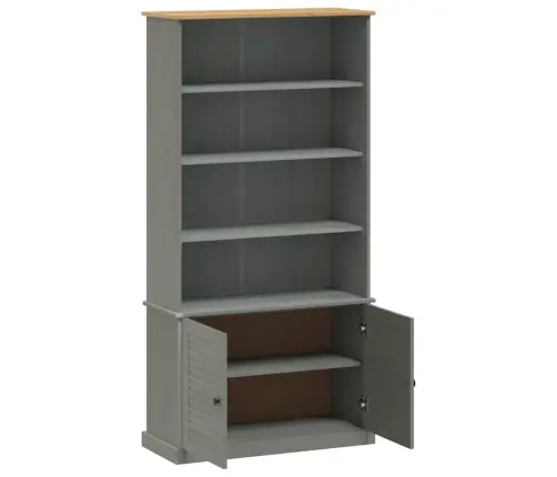 Raamatukapp "Vigo", Hall, 85 X 35 X 170 cm Männipuit
