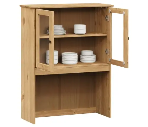 Skapja Augšdaļa Vigo, 78X30X100 Cm, Priedes Masīvkoks Vidaxl