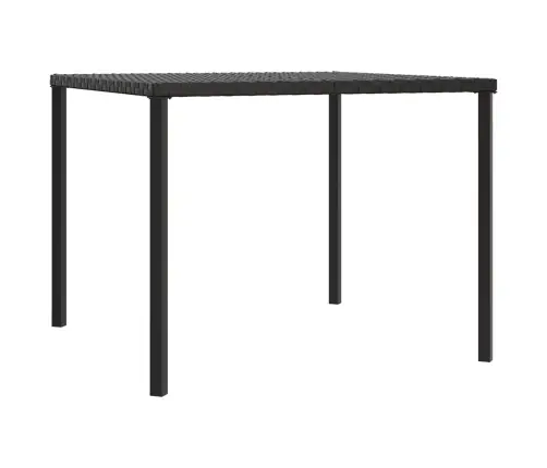 Sodo Komplektas Su Pagalvėlėmis, 6 Dalių, Juodas, Poliratanas Sodo Komplektas Su Pagalvėlėmis, 6 Dalių, Juodas, Poliratanas