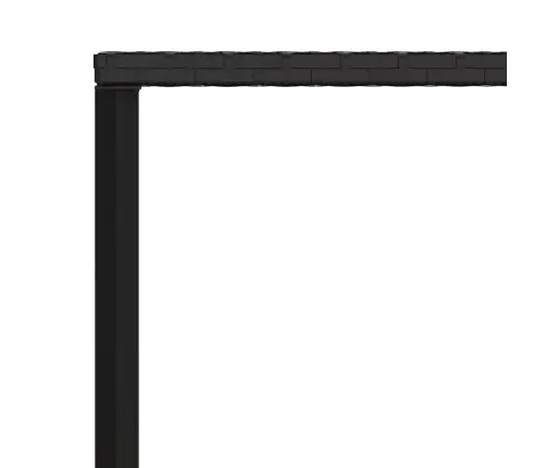 Sodo Komplektas Su Pagalvėlėmis, 6 Dalių, Juodas, Poliratanas Sodo Komplektas Su Pagalvėlėmis, 6 Dalių, Juodas, Poliratanas